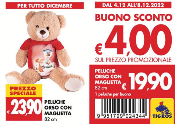 Calendario Avvento Tigros 1 - 4 dicembre