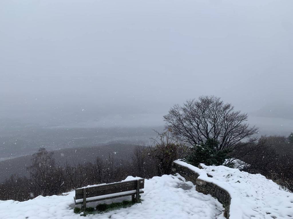 Ancora neve al Forte di Orino
