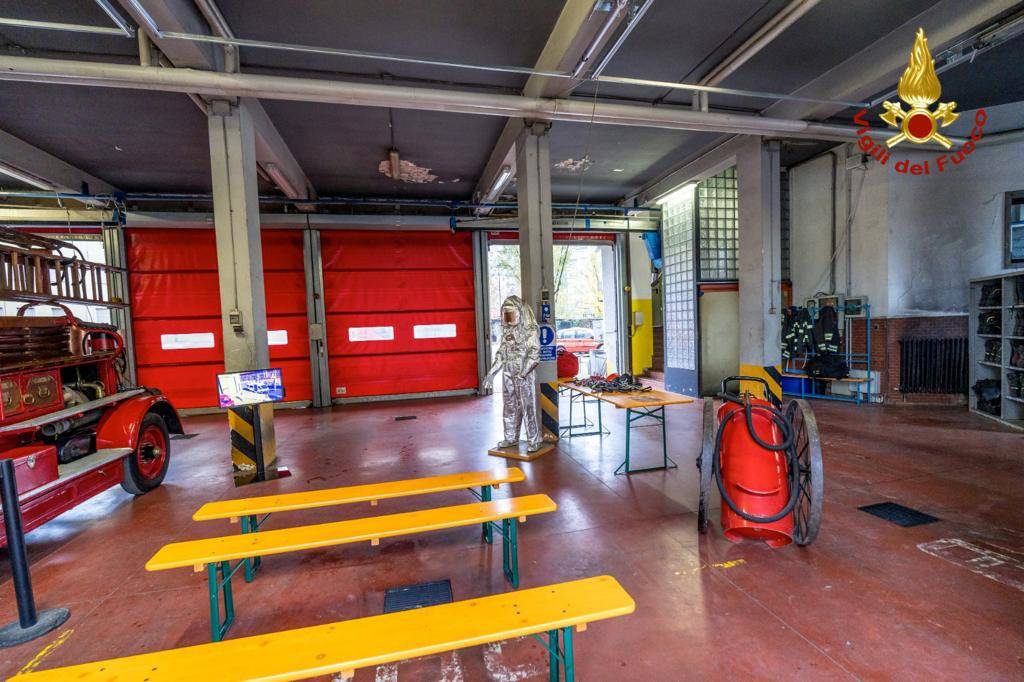 Caserme a perte a Milano per santa Barbara