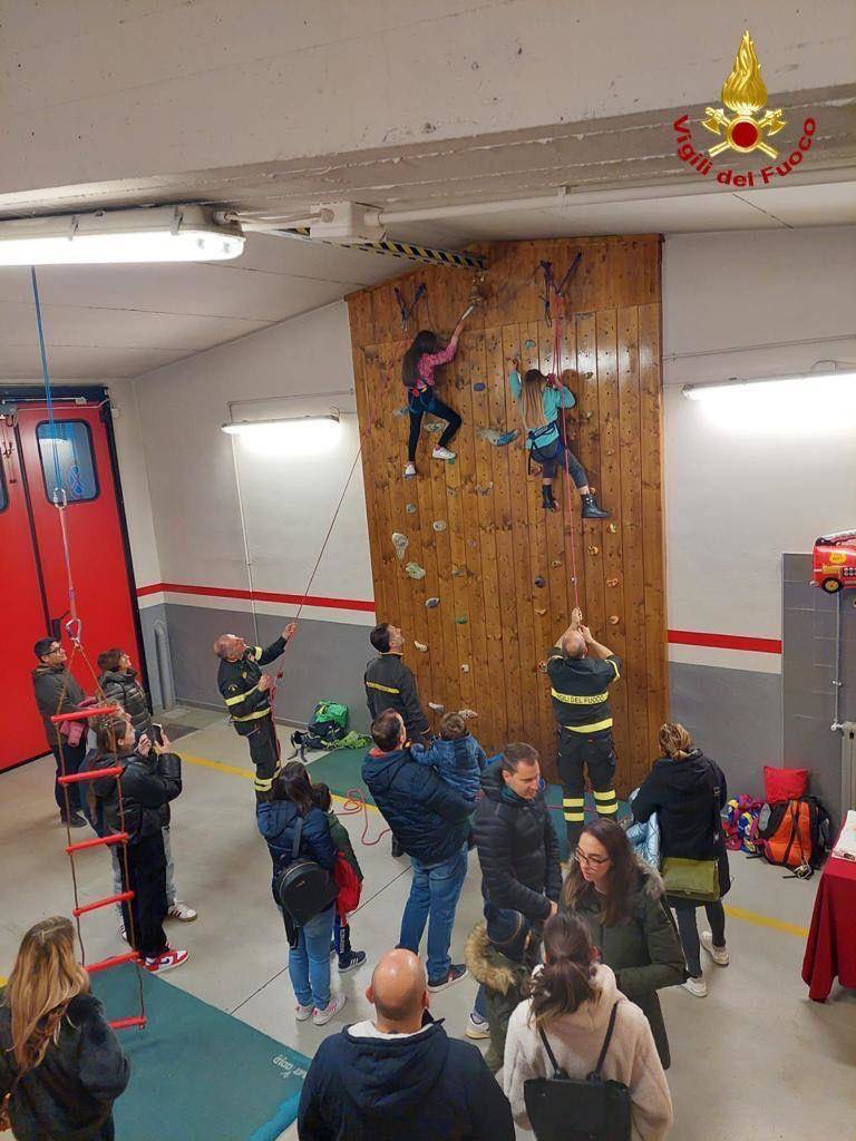 Caserme a perte a Milano per santa Barbara