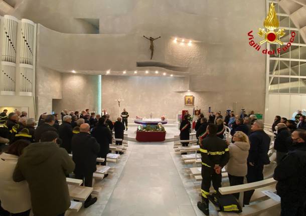 I Vigili del Fuoco di Varese celebrano Santa Barbara