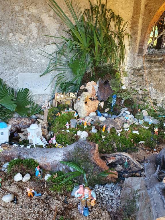 Il presepe nel lavatoio di Montegrino Valtravaglia