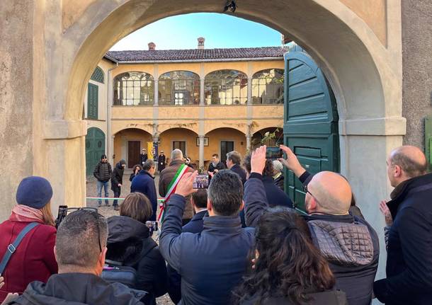 Casa Macchi, il taglio del nastro