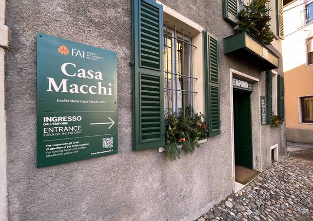 Casa Macchi, il taglio del nastro