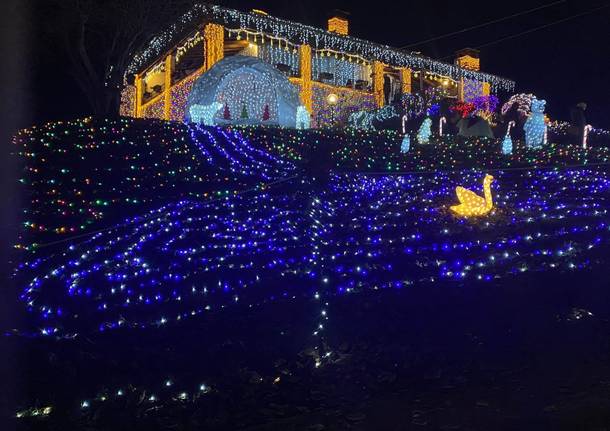 Cunardo - la casa delle lucine di Natale 2022