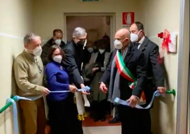 Dedicata a Patrizia Salvemini la sal multisensoriale della "sua" Rsa a Casalzuigno