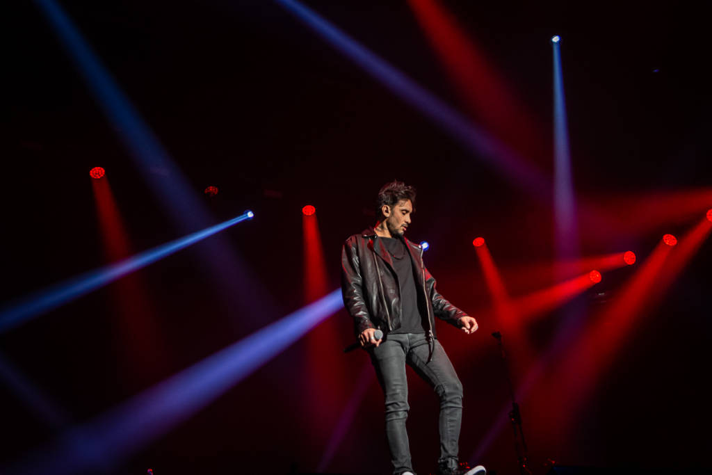 Fabrizio Moro in concerto al Forum di Assago di Milano 