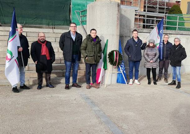 fratelli d'italia gazzada schianno in memoria del generale Galvaligi