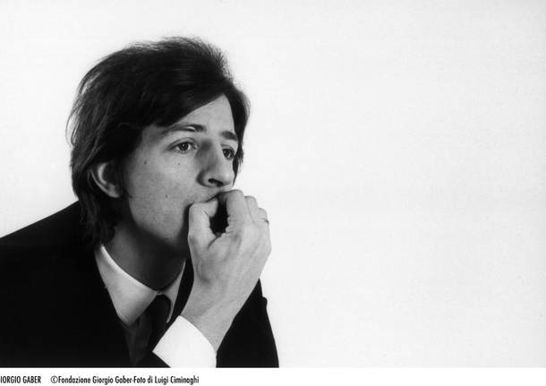 Giorgio Gaber - Foto Luigi Cimiraghi