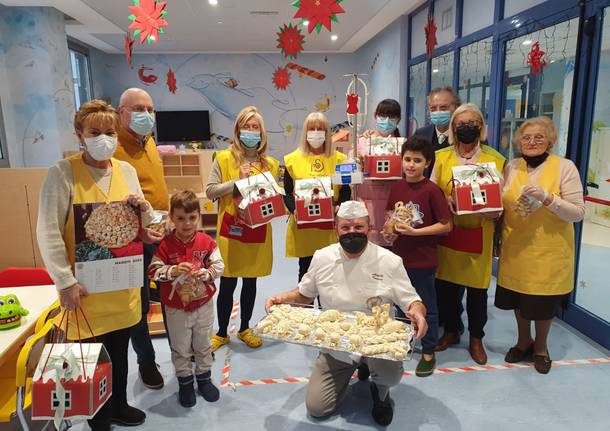 Il Panettone dei Panificatori per i bambini del Del Ponte