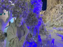 Il presepe di gesso dell’ospedale di Circolo di Varese