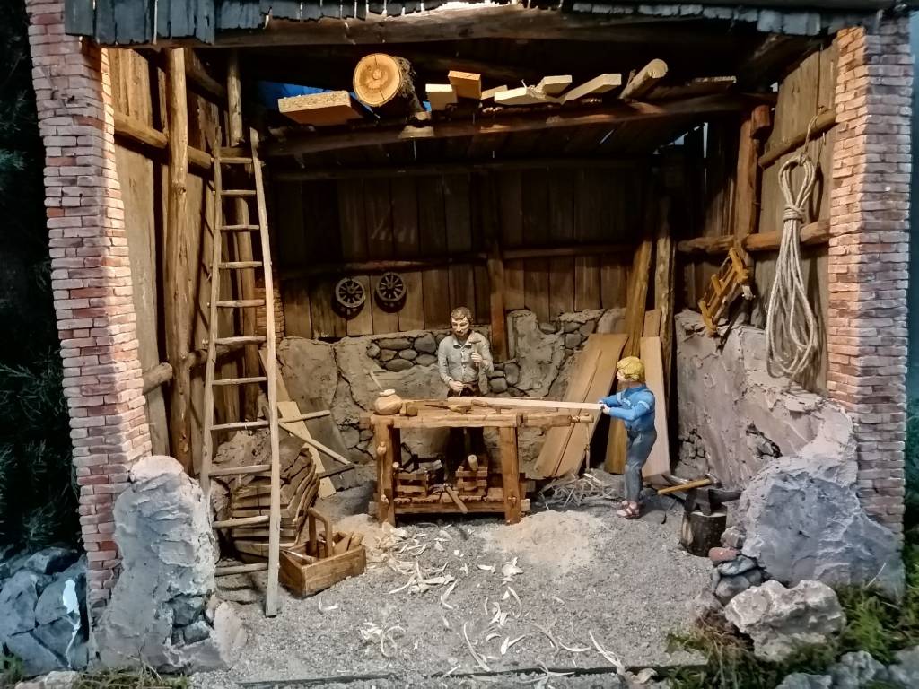 Il presepe di Sant'Agnese a Somma Lombardo