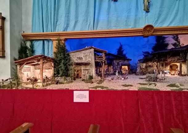 Il presepe di Sant'Agnese a Somma Lombardo