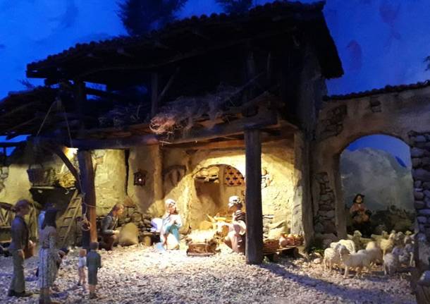 Il presepe di Sant'Agnese a Somma Lombardo