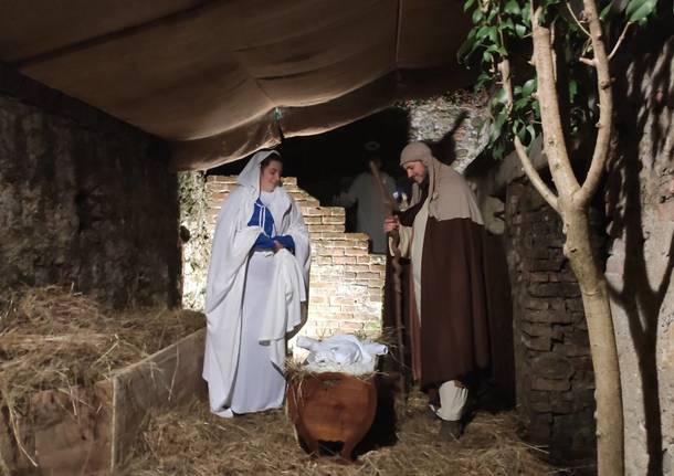 Il presepe vivente a Comabbio