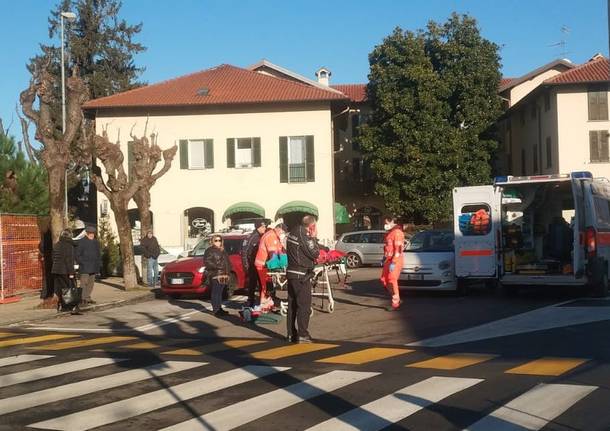 investimento pedone malnate