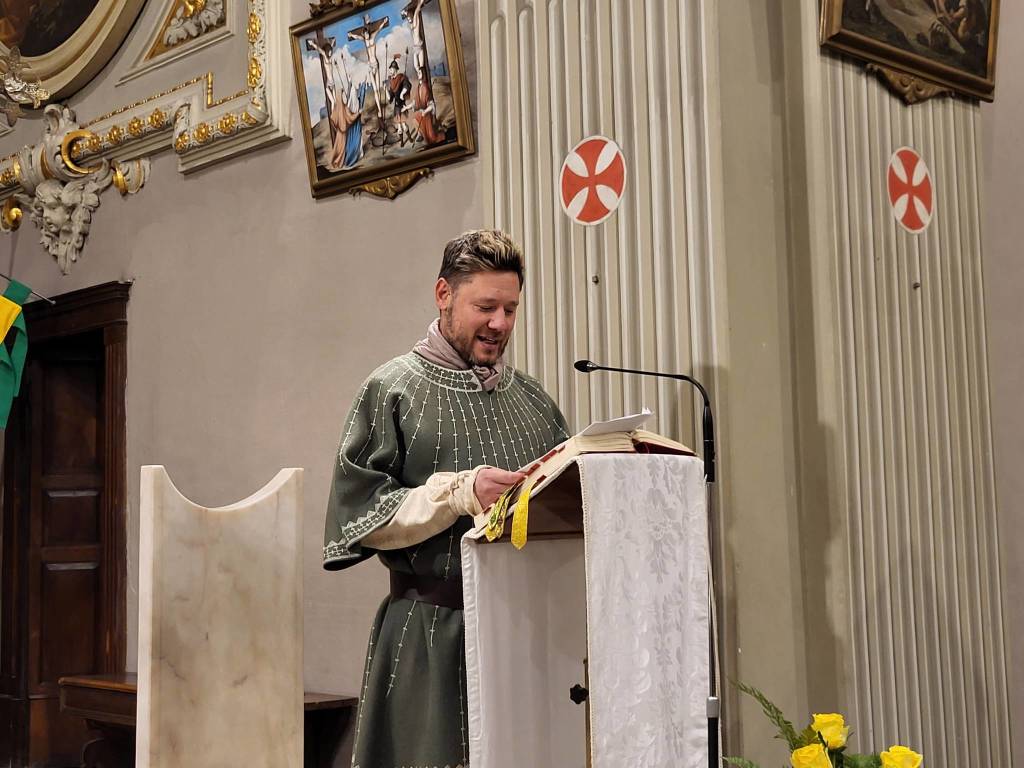 Palio di Legnano - Investitura religiosa della reggenza della contrada Sant'Ambrogio