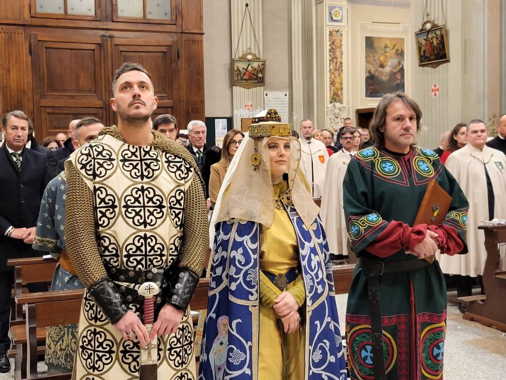Palio di Legnano - Investitura religiosa della reggenza della contrada Sant'Ambrogio