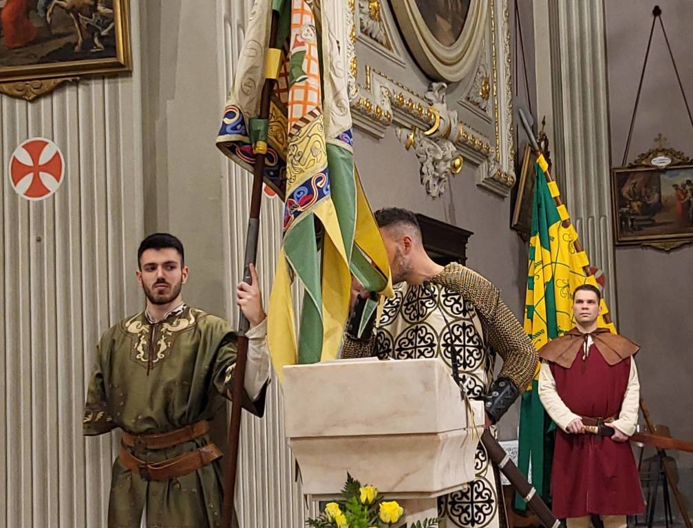 Palio di Legnano - Investitura religiosa della reggenza della contrada Sant'Ambrogio