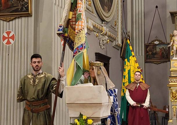 Palio di Legnano - Investitura religiosa della reggenza della contrada Sant'Ambrogio