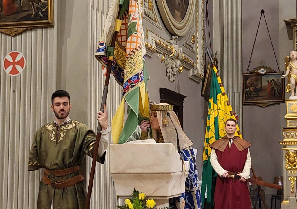 Palio di Legnano - Investitura religiosa della reggenza della contrada Sant'Ambrogio