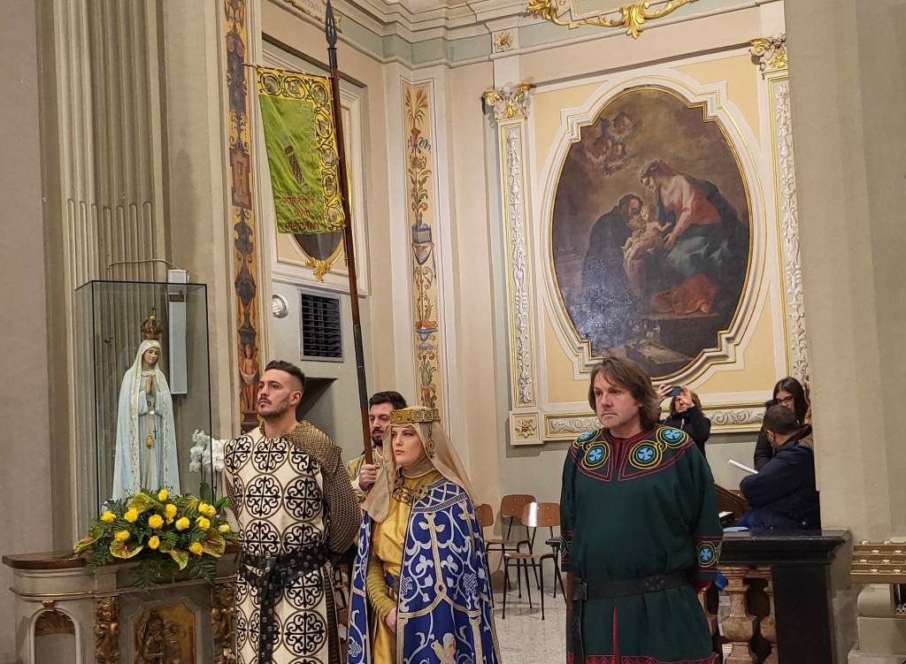 Palio di Legnano - Investitura religiosa della reggenza della contrada Sant'Ambrogio