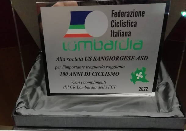 premio FCI U.S. Sangiorgese 100 anni