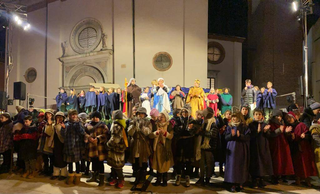presepe vivente scuola primaria chicca gallazzi busto arsizio 2022