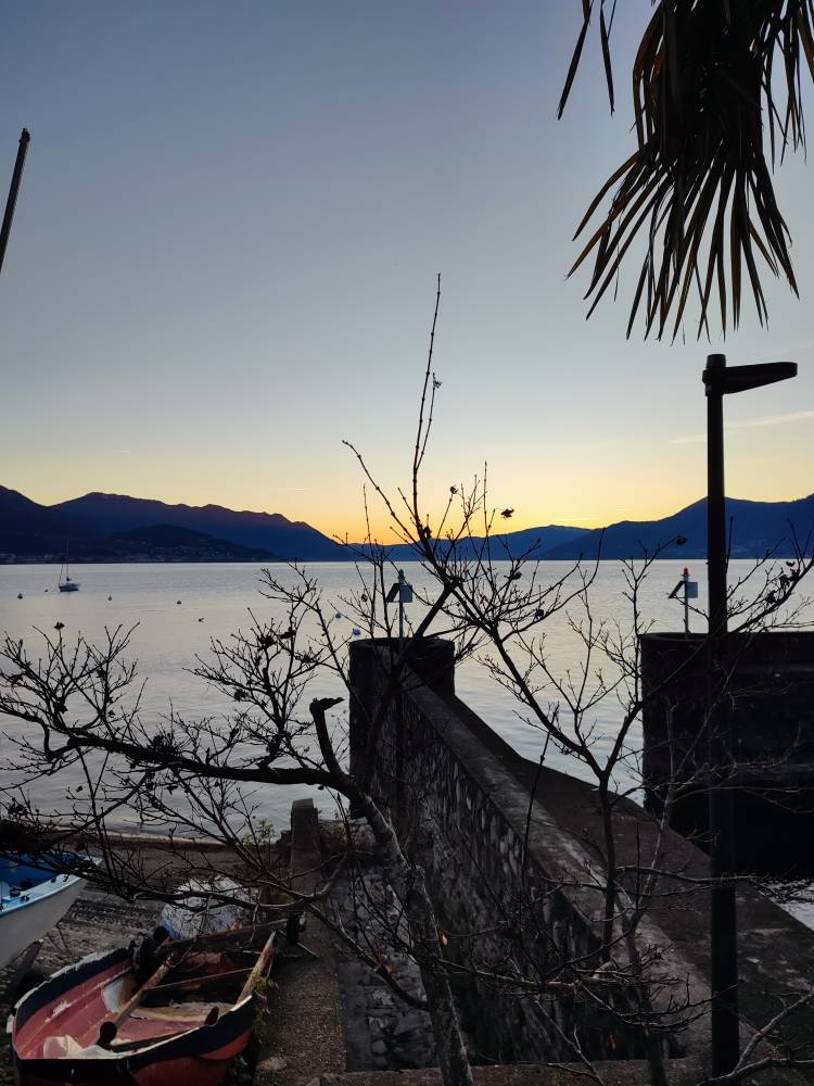 tramonto natalizio