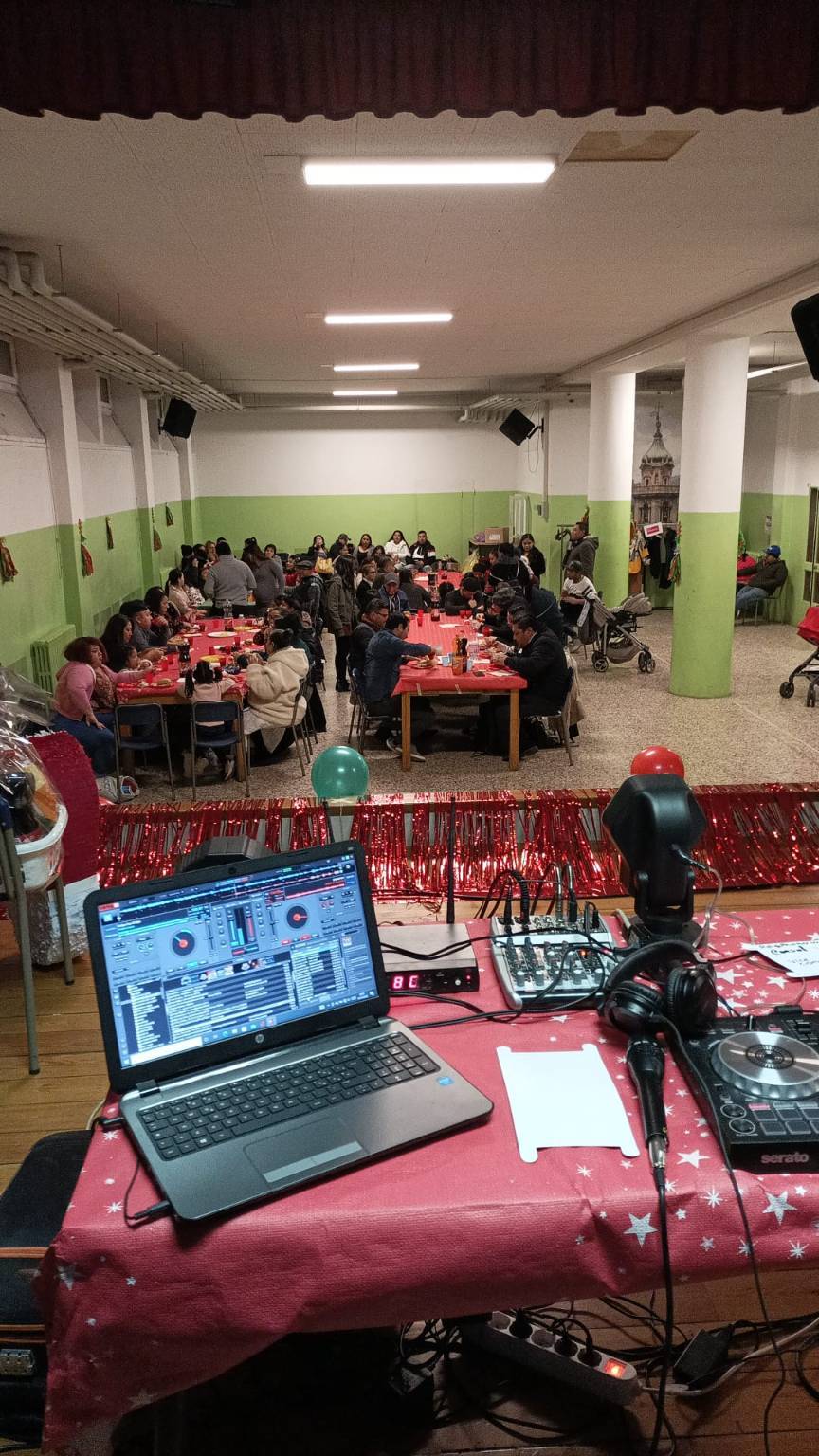 Una cena di Natale per la comunità salvadoregna di Varese