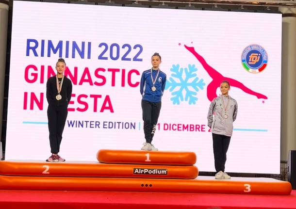 Ginnastica Skill di Canegrate alla Winter Edition di Ginnastica in Festa