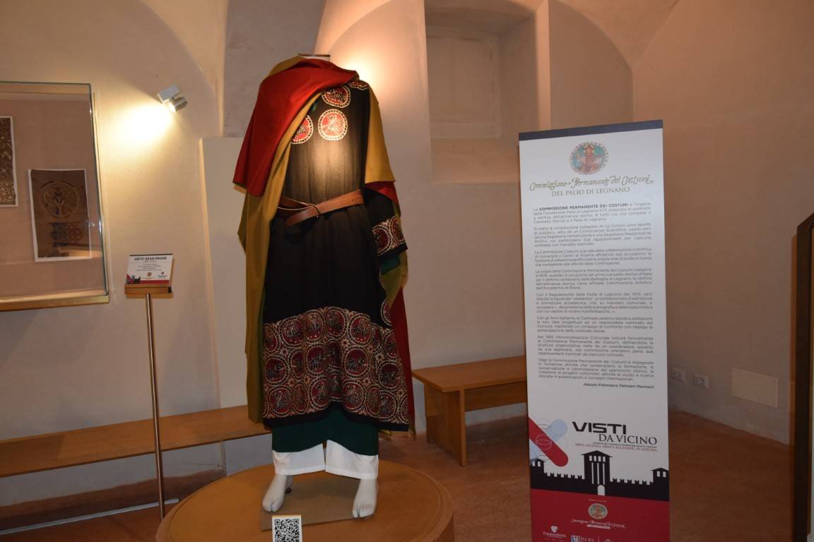 Al Castello inaugurata la mostra dedicata alla sfilata del Palio di Legnano