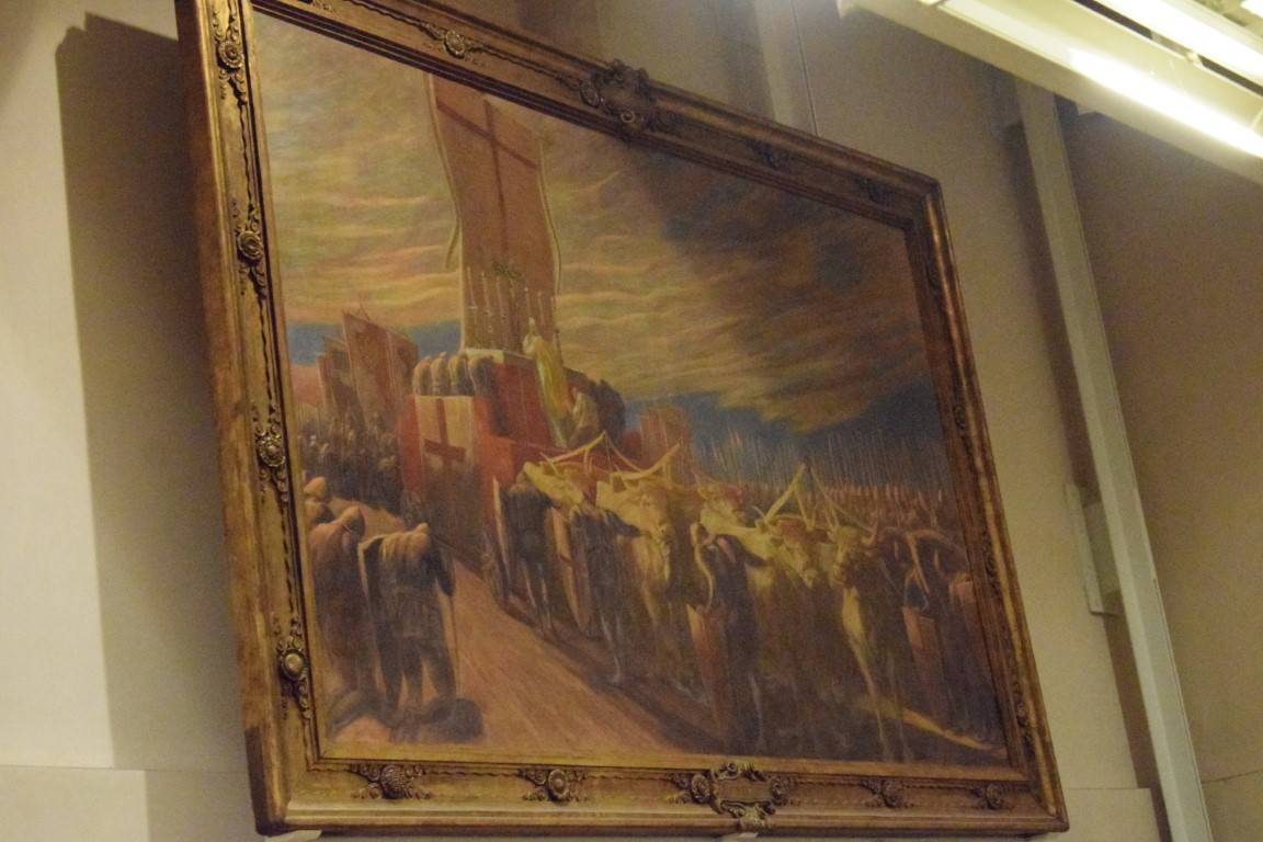 Al Castello inaugurata la mostra dedicata alla sfilata del Palio di Legnano