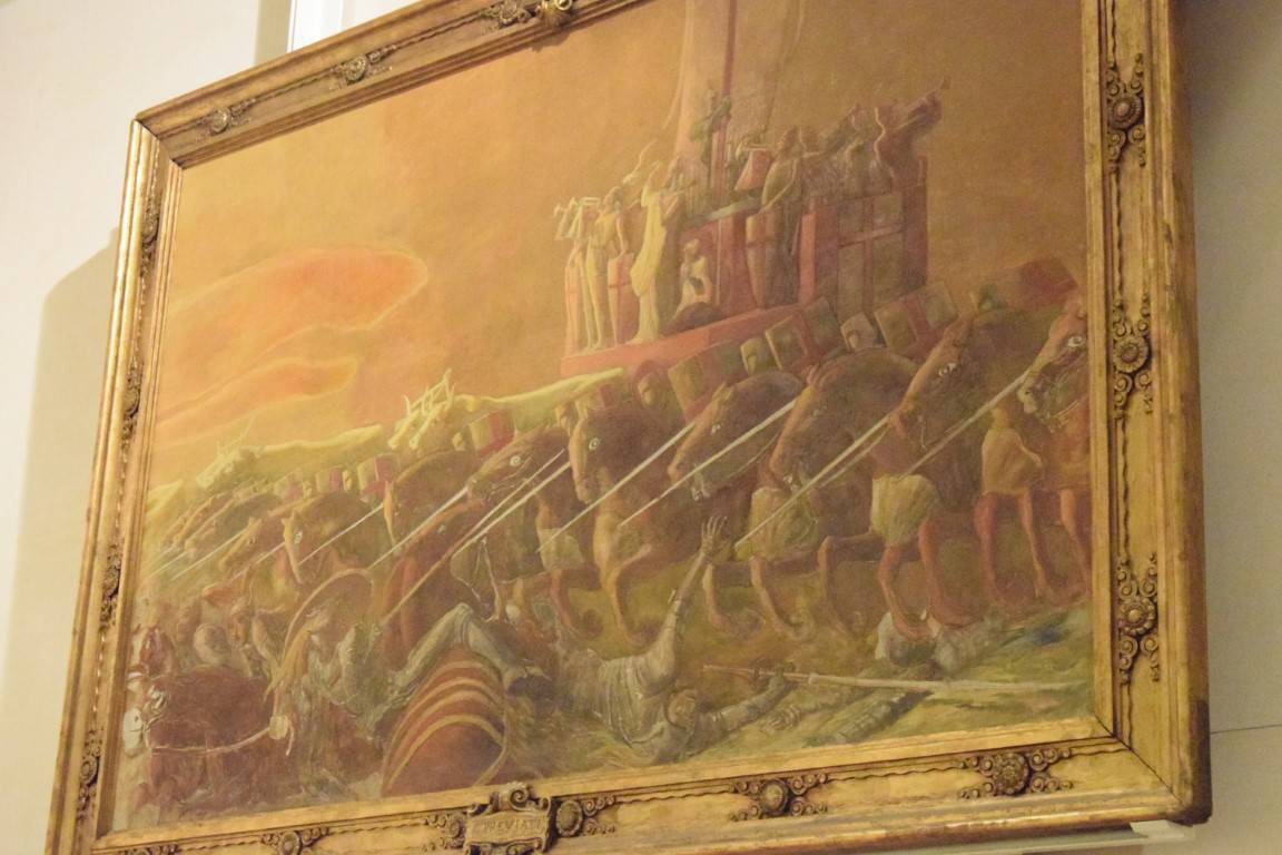 Al Castello inaugurata la mostra dedicata alla sfilata del Palio di Legnano