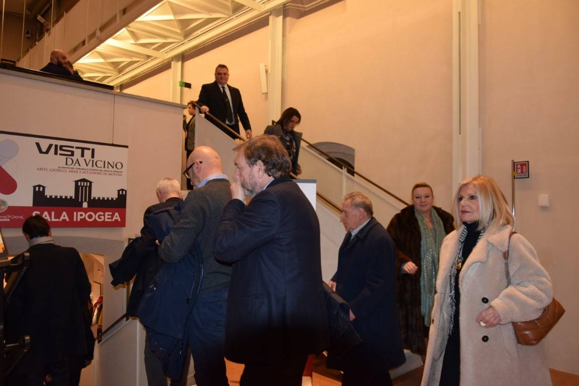 Al Castello inaugurata la mostra dedicata alla sfilata del Palio di Legnano