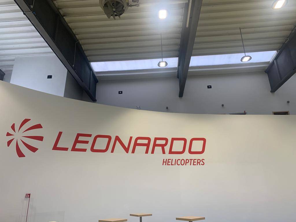 Alla sede Leonardo di Vergiate la consegna del primo Aw 169 Foc alla Guardia di Finanza