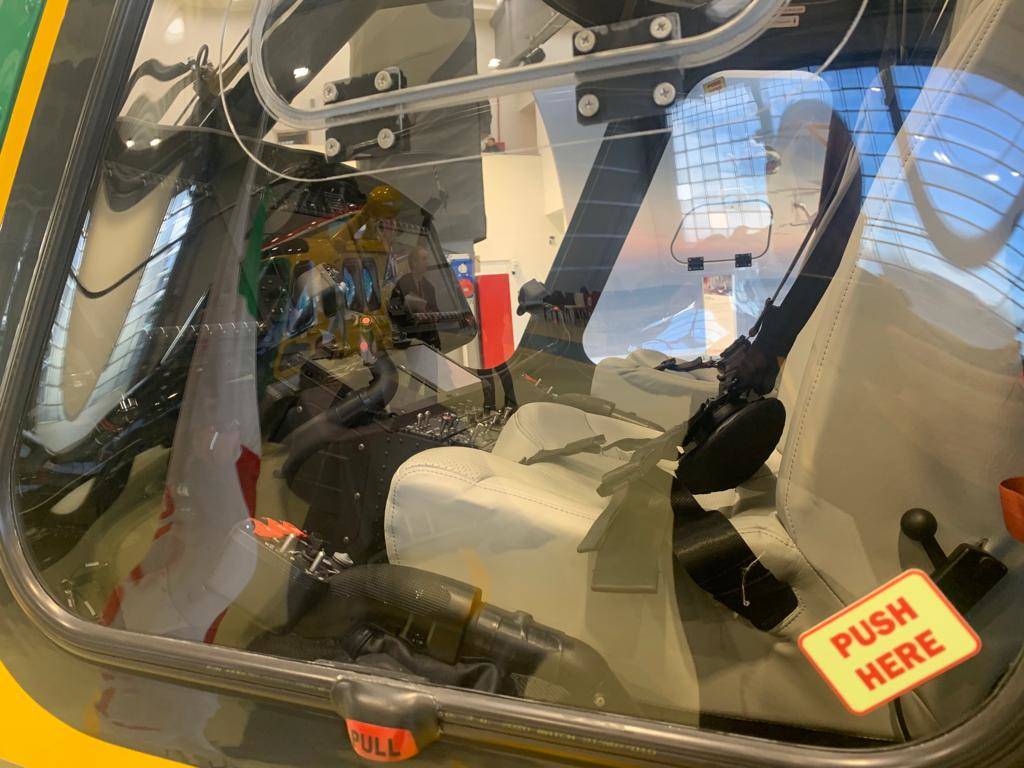 Alla sede Leonardo di Vergiate la consegna del primo Aw 169 Foc alla Guardia di Finanza