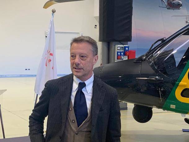 Alla sede Leonardo di Vergiate la consegna del primo Aw 169 Foc alla Guardia di Finanza