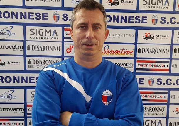 antonio palo allenatore calcio caronnese