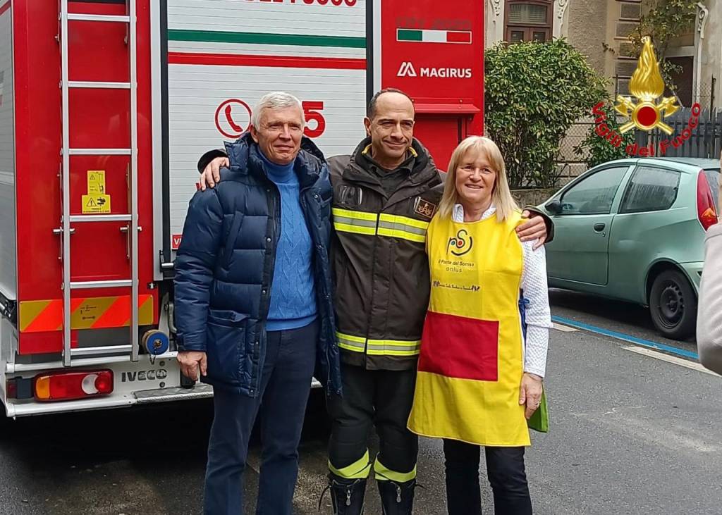 Befana 2023 Vigili del fuoco Varese