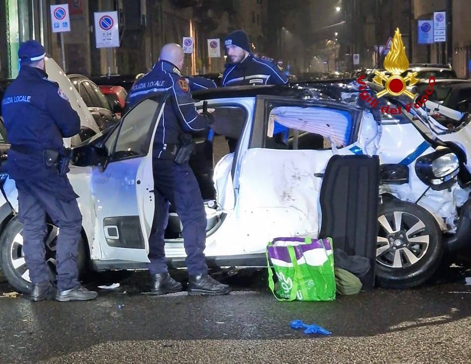 Incidente vicino alla stazione Centrale a Milano