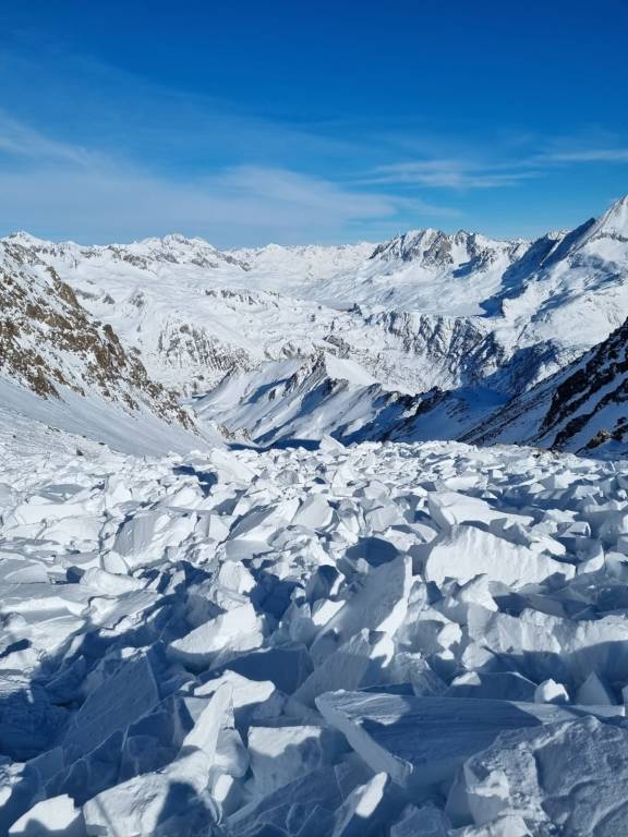 Le foto della valanga in Val Formazza