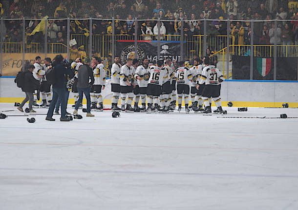 La finale di coppa Italia di hockey che incorona i Mastini