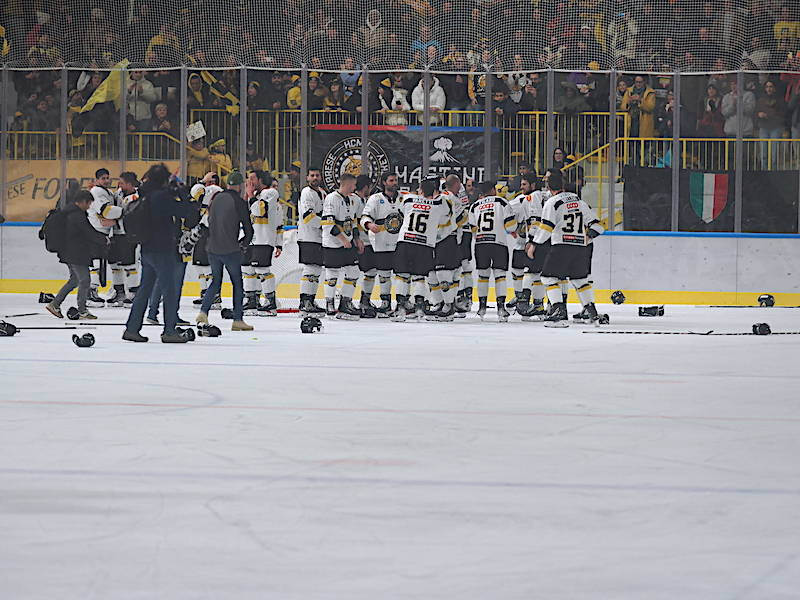 La finale di coppa Italia di hockey che incorona i Mastini