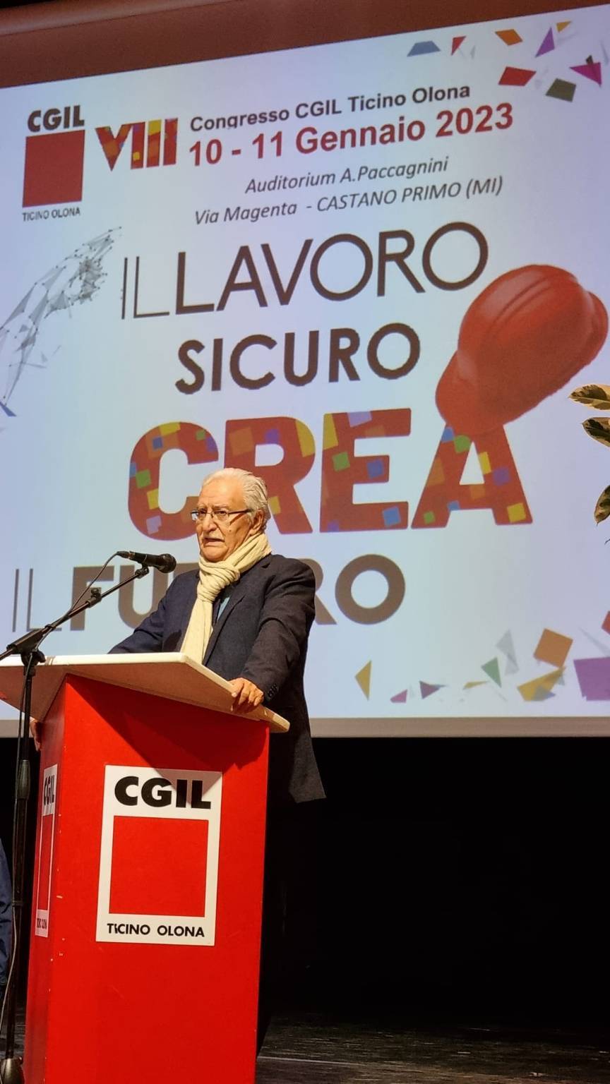 Congresso CGIL Ticino Olona, gennaio 2023