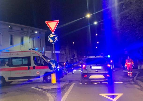 gallarate ciclista investito