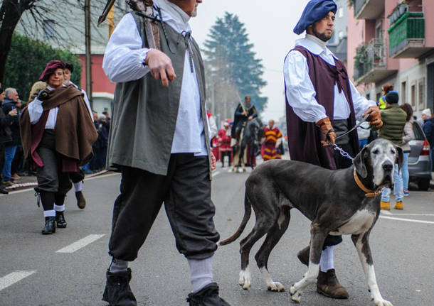 I volti della sfilata storica di sant’Antonio a Saronno