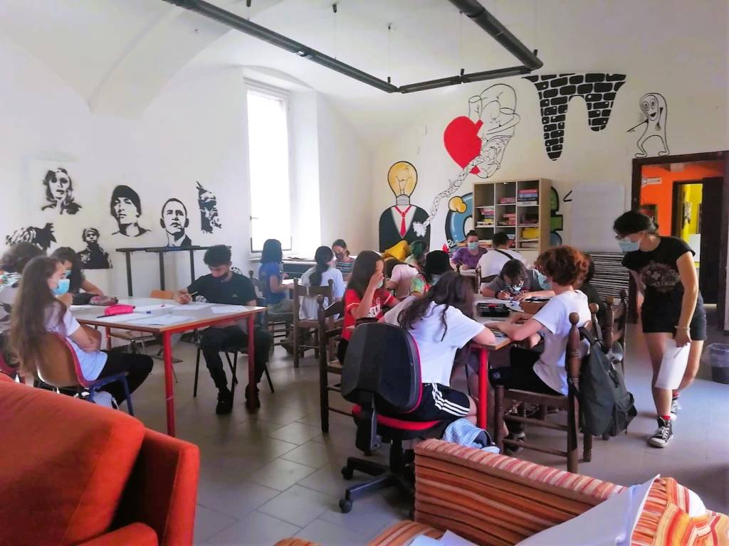 Il corso di disegno della Cooperativa L'Aquilone