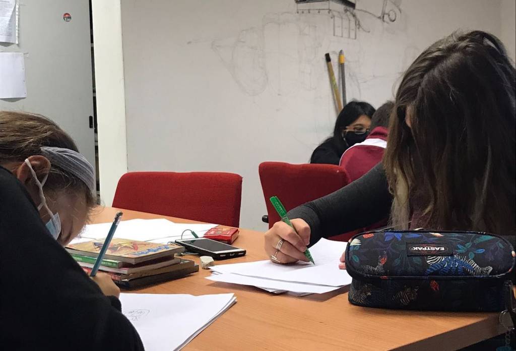 Il corso di disegno della Cooperativa L'Aquilone