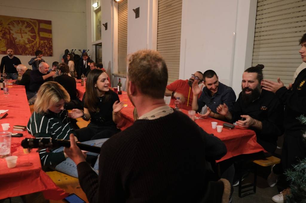 In contrada Legnarello il pranzo della Tradizione